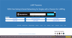 Desktop Screenshot of larppassions.com